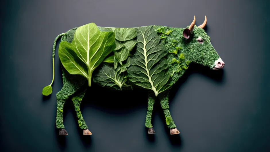 Illustration fleischlose Ernährung